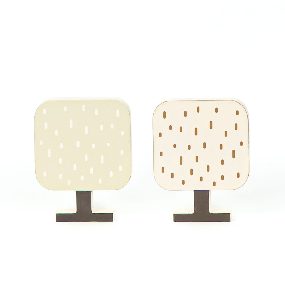 Adams & Co. Reversible Wood Square Tree