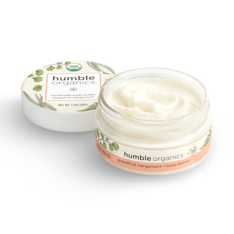 Humble Organics - Organic Grapefruit Bergamont Body Butter-1.5oz