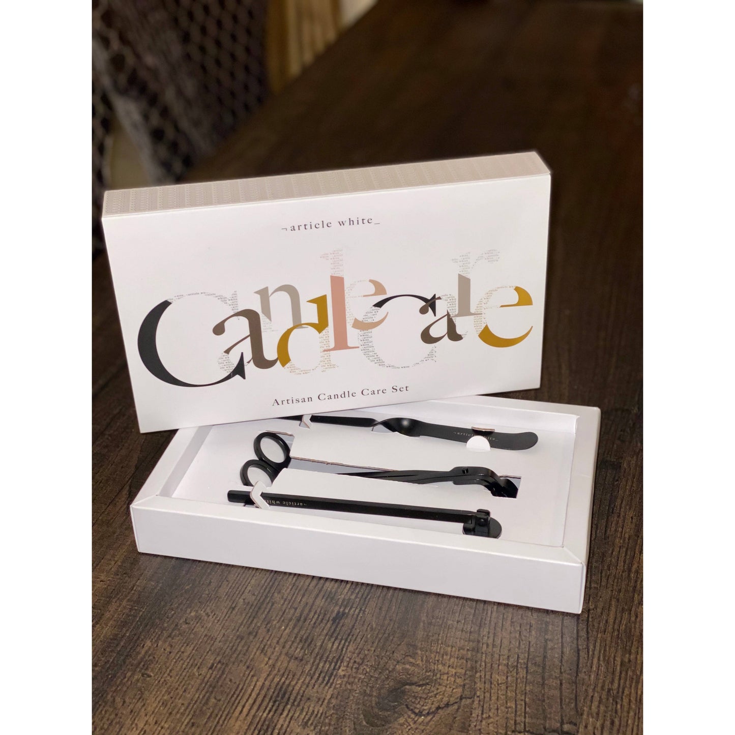 Article White - Article White Candle Care Trio Set