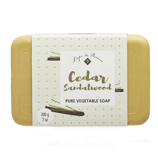 Echo France Soap - bn -Cedar Sandalwood