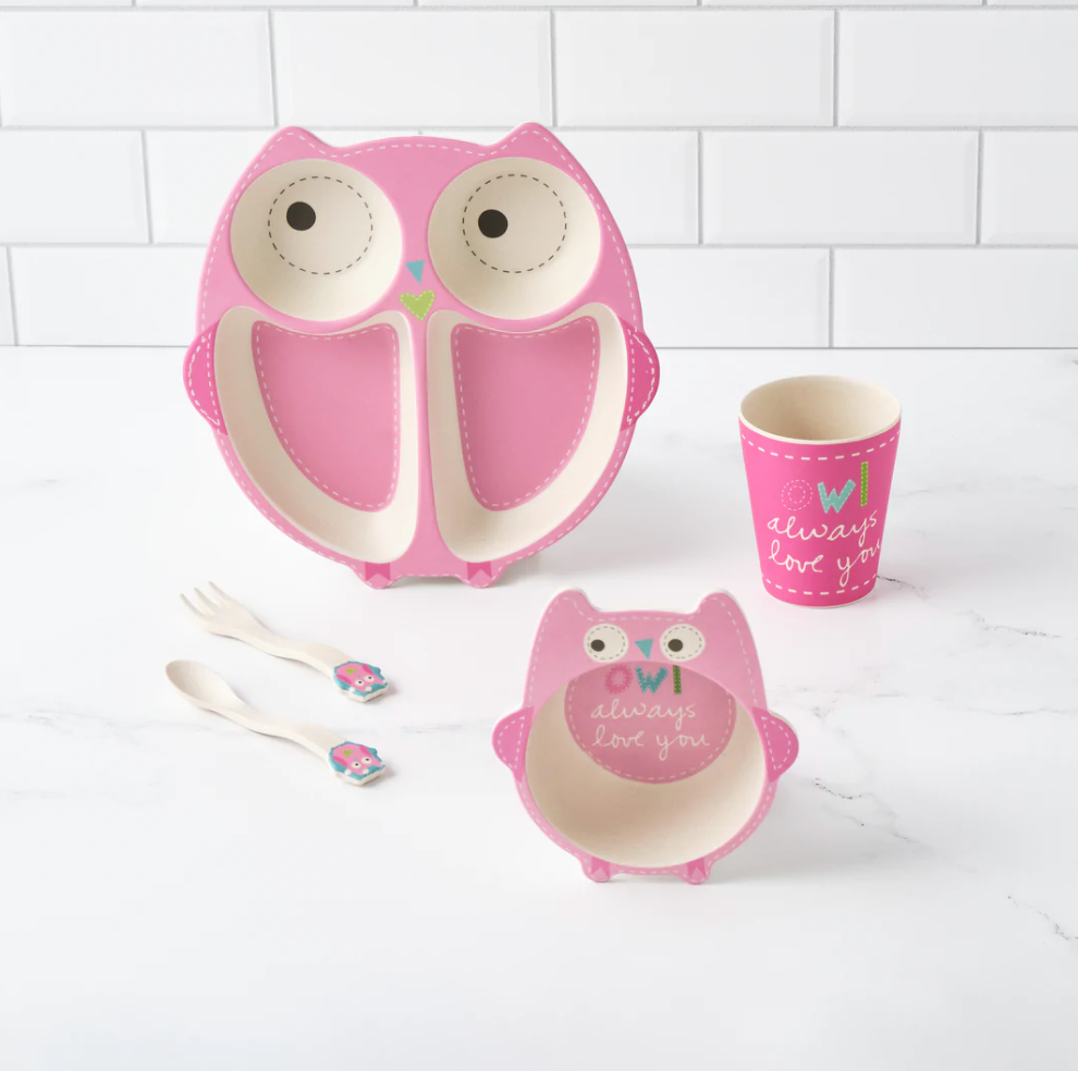 Bamboozle Tiny Footprint Children’s Dinner Set