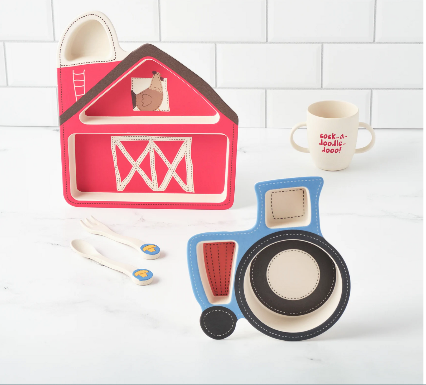 Bamboozle Tiny Footprint Children’s Dinner Set
