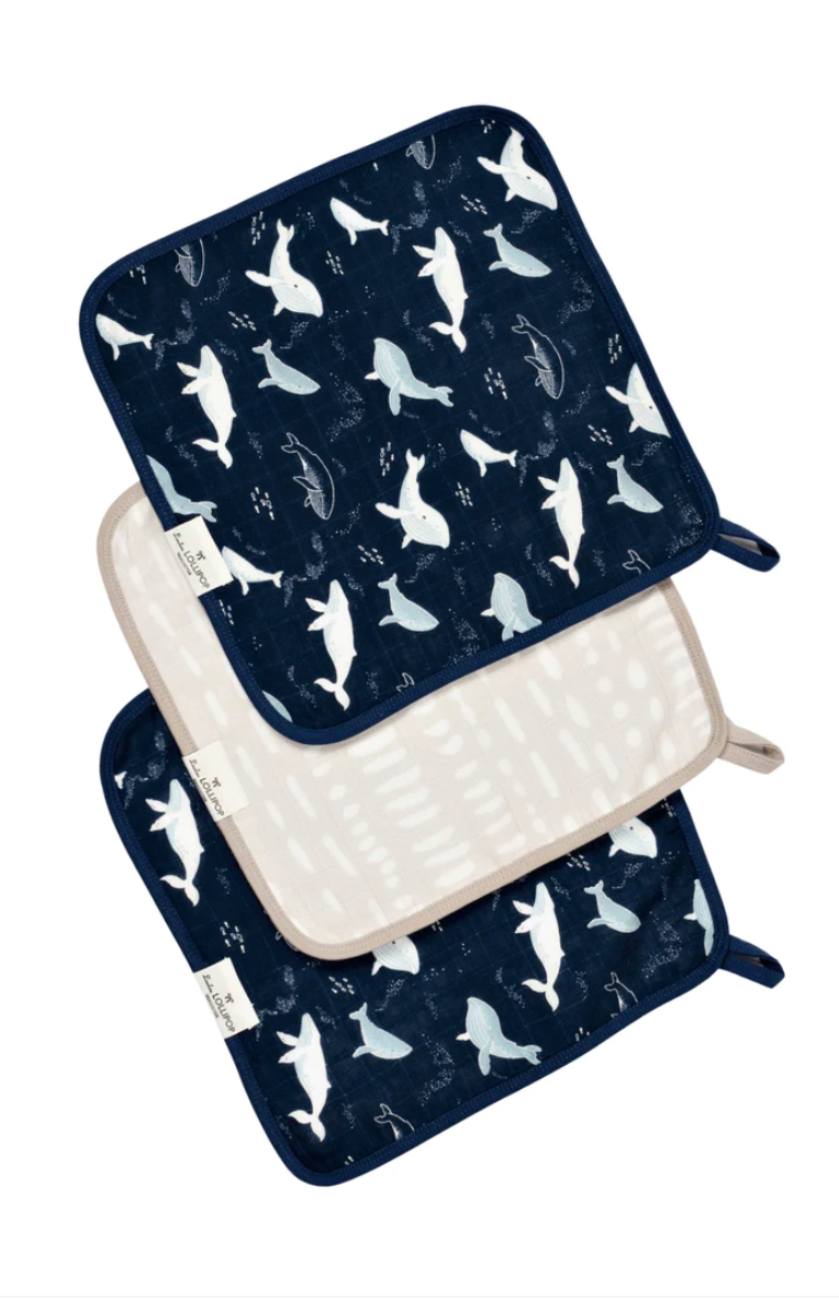LouLou Lollipop Washcloth 3-piece set