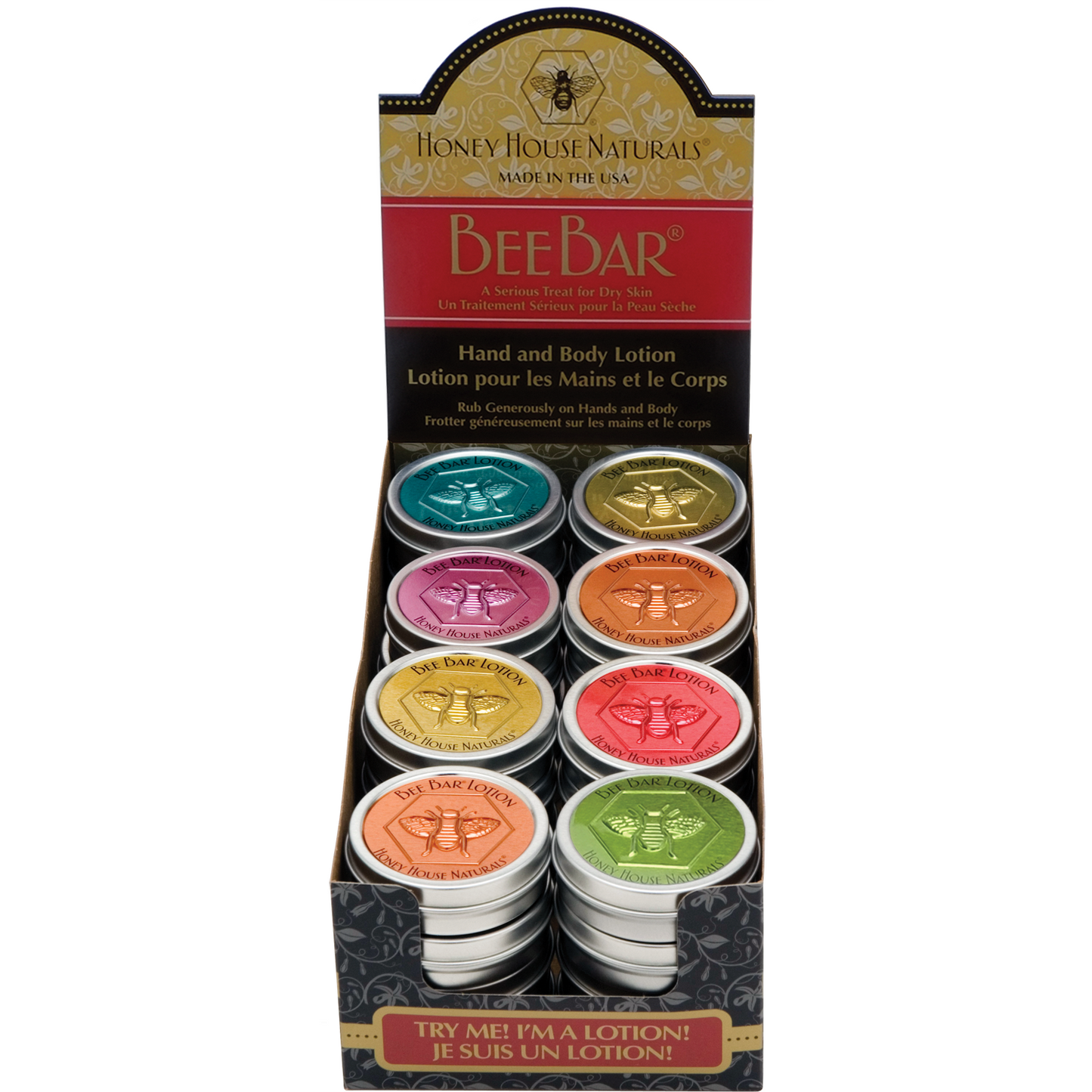 Honey House Bee Bar Solid Bar Lotion - Small