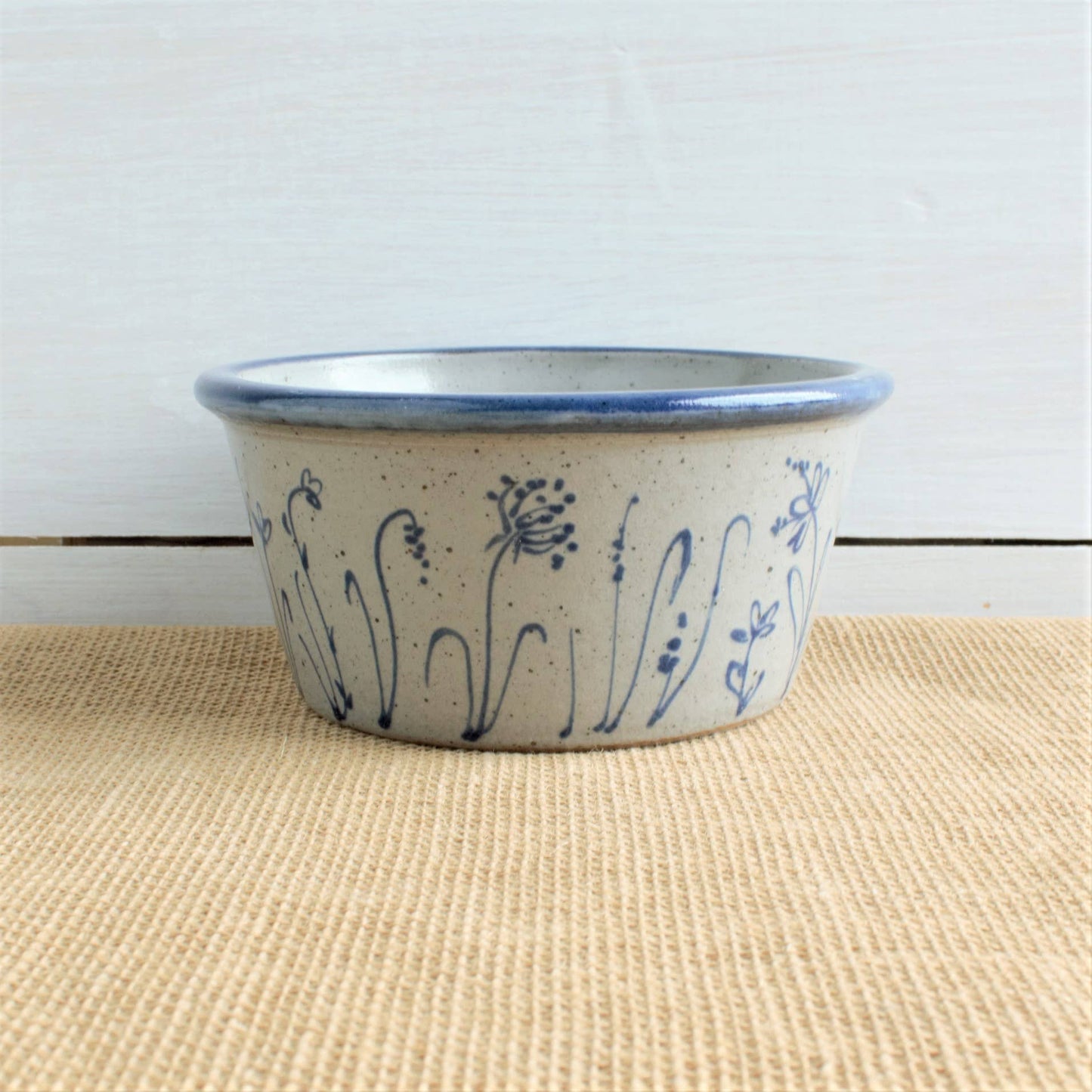 Rowe Pottery Wildflower Berry Bowl