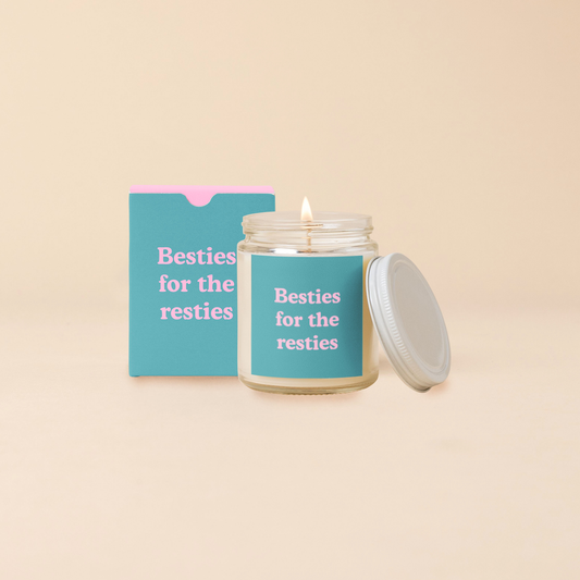 Talking Out of Turn - Candle Jar w/Lid - Yippie (Top Seller!): Besties for the resties