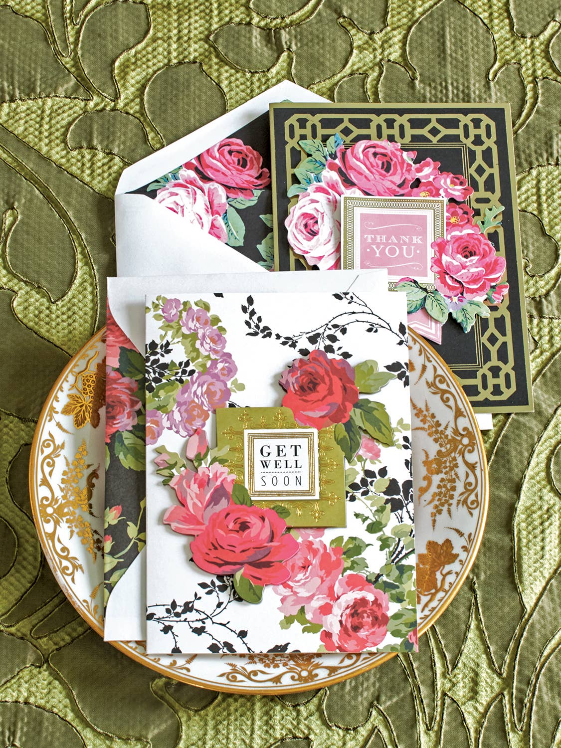 Anna Griffin - Amelie Damask Graduate Greeting Card