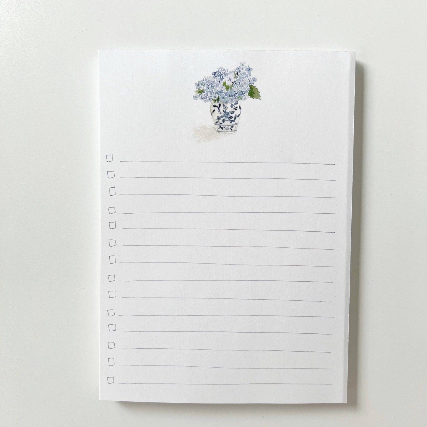 emily lex studio - checklist notepad: Hobnail bouquet