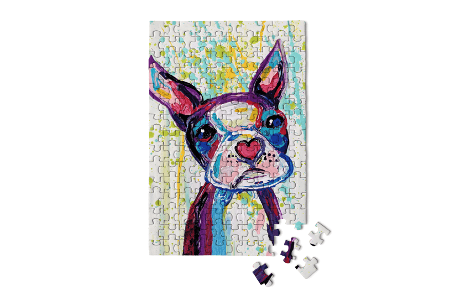 Micro Puzzles - Heart Nosed Ned MicroPuzzle - Mini Jigsaw Puzzle