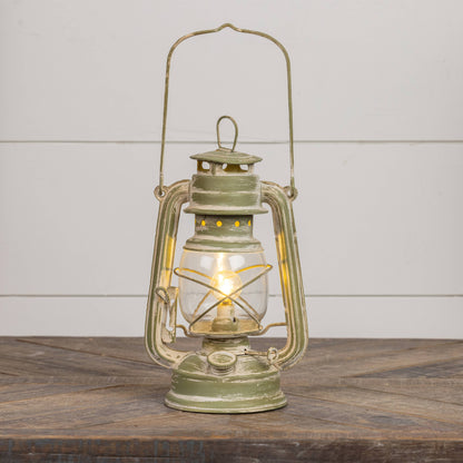 Ragon House - GREEN CABIN LED LANTERN