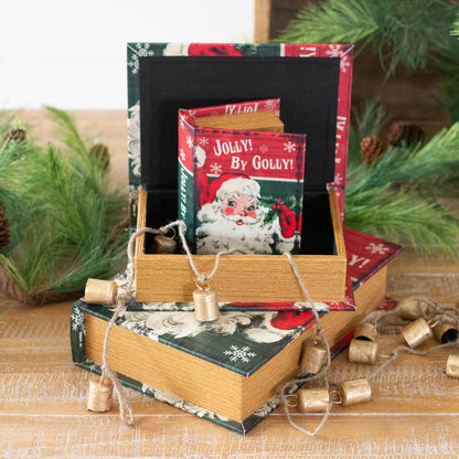 Audrey's Santa Nested Book Boxes