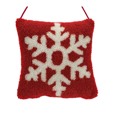 Melrose Mini Pillow - Snowflake