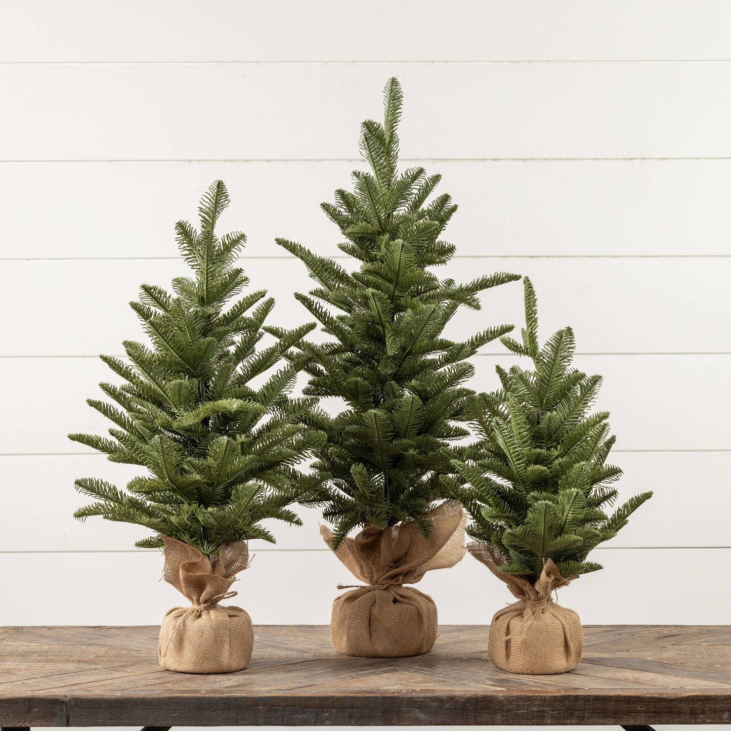 Ragon House - 20" PINE TREE W/ TIED BURLAP BASE