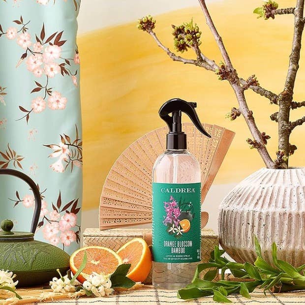 Caldrea - Orange Blossom Bamboo Linen & Room Spray with Aloe Vera