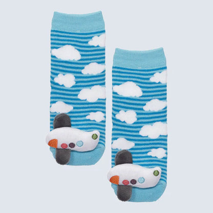 Lil' Traveller Airplane Socks