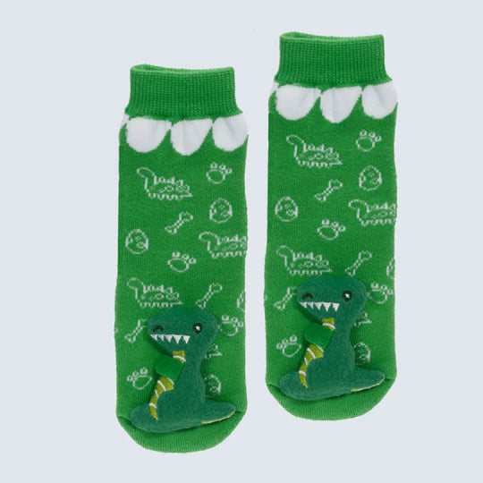 Messy Moose Socks - Dinosaur - 6-48 months