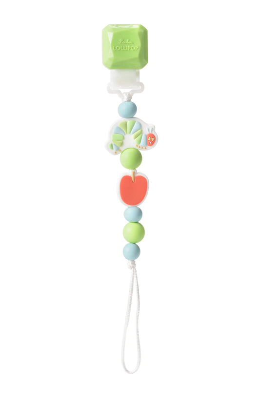 Loulou Lollipop Eric Carle - Beaded Pacifier Clip