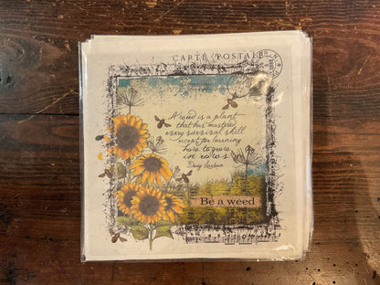Land of Elsewhere - Greeting Card with Flower Seed Paper -  4” x 6”