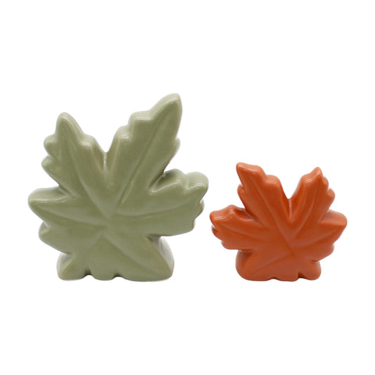 WT Collection Green Maple Leaves