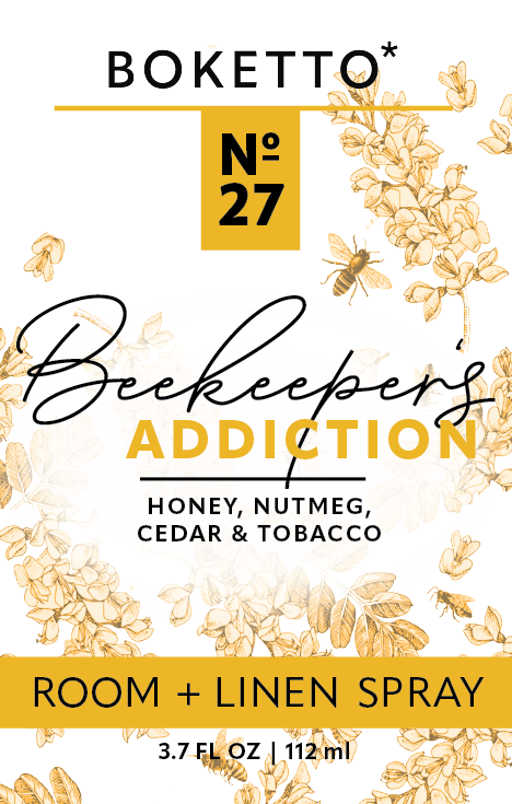 Boketto* Room + Linen Spray - #27 Beekeeper's Addiction