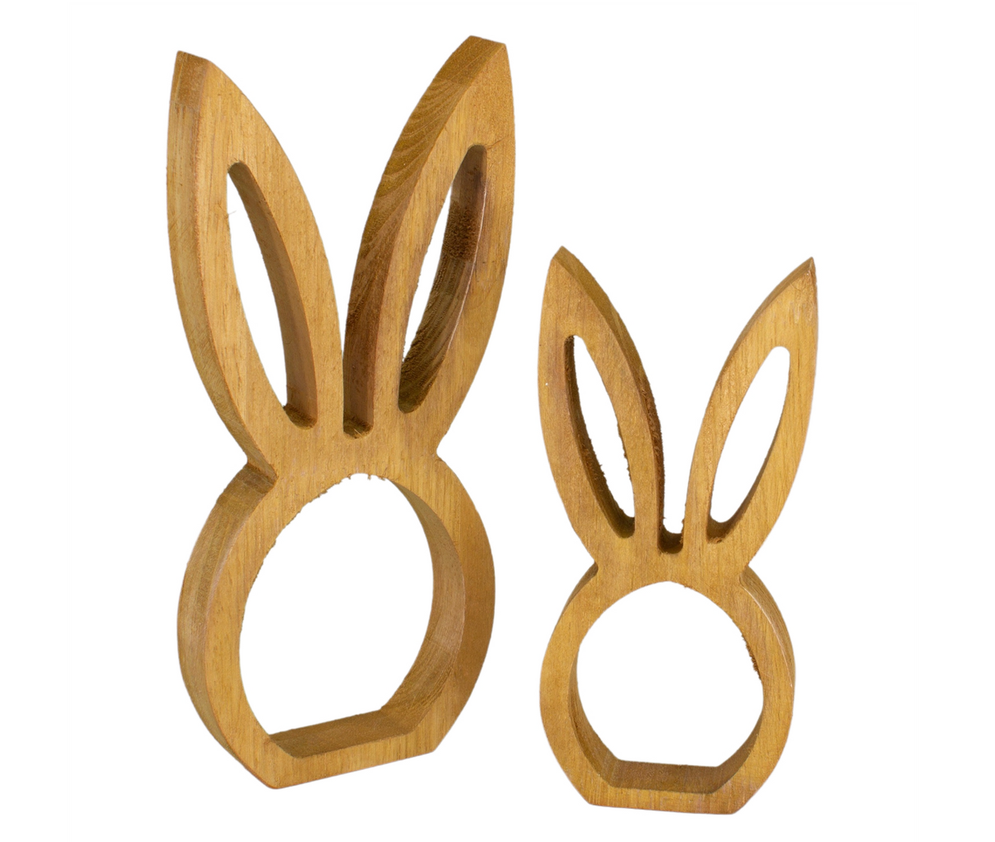 WT Collection Wooden Bunny Head Cutouts small & large