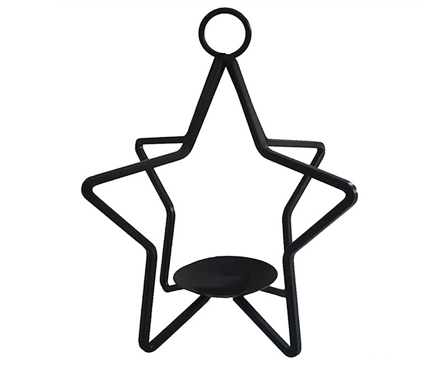 WT Collection Small Star Candle Holder