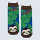 Messy Moose Sloth Socks