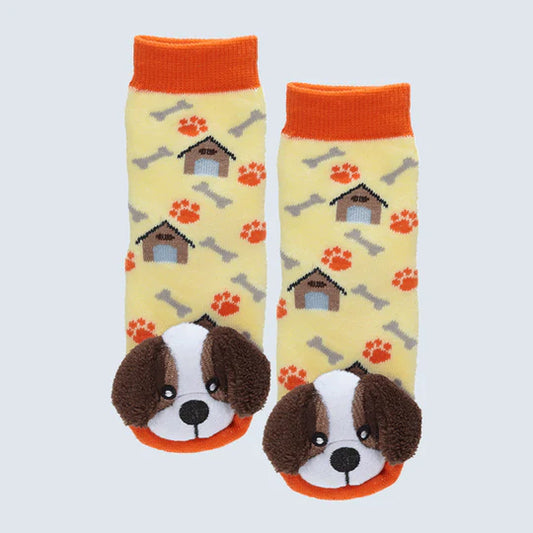 Messy Moose St. Bernard Socks