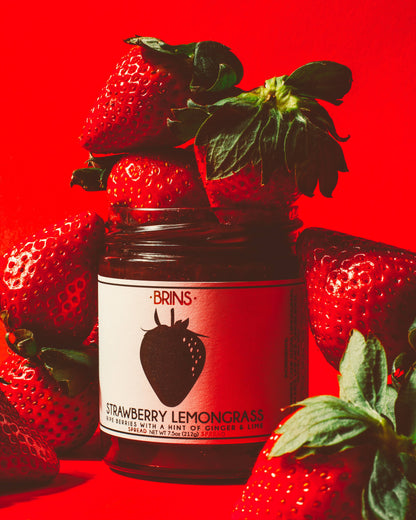 BRINS - Strawberry Lemongrass Jam Spread