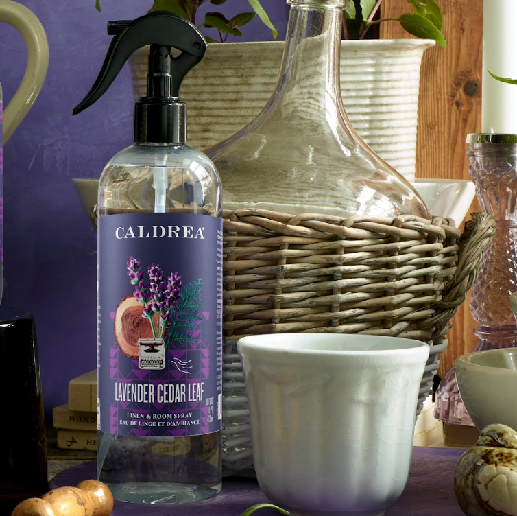 Caldrea - Lavender Cedar Leaf Linen & Room Spray with Soap Bark & Aloe