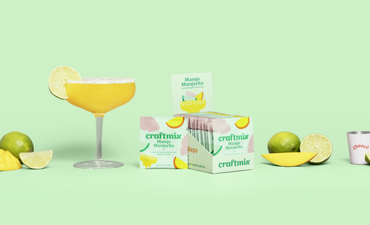 Craftmix - Mango Margarita Cocktail / Mocktail Mixer  - single serving pack