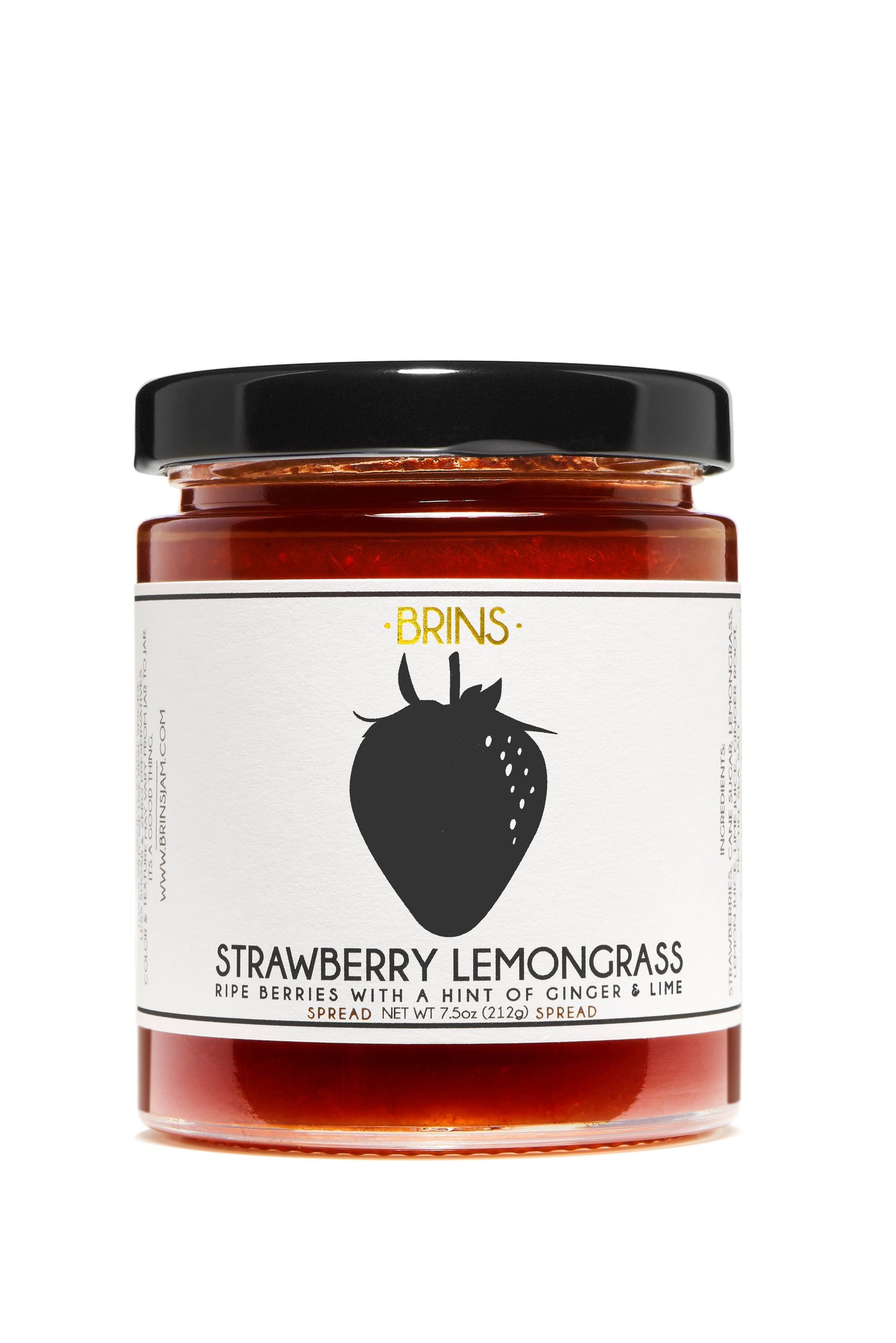 BRINS - Strawberry Lemongrass Jam Spread