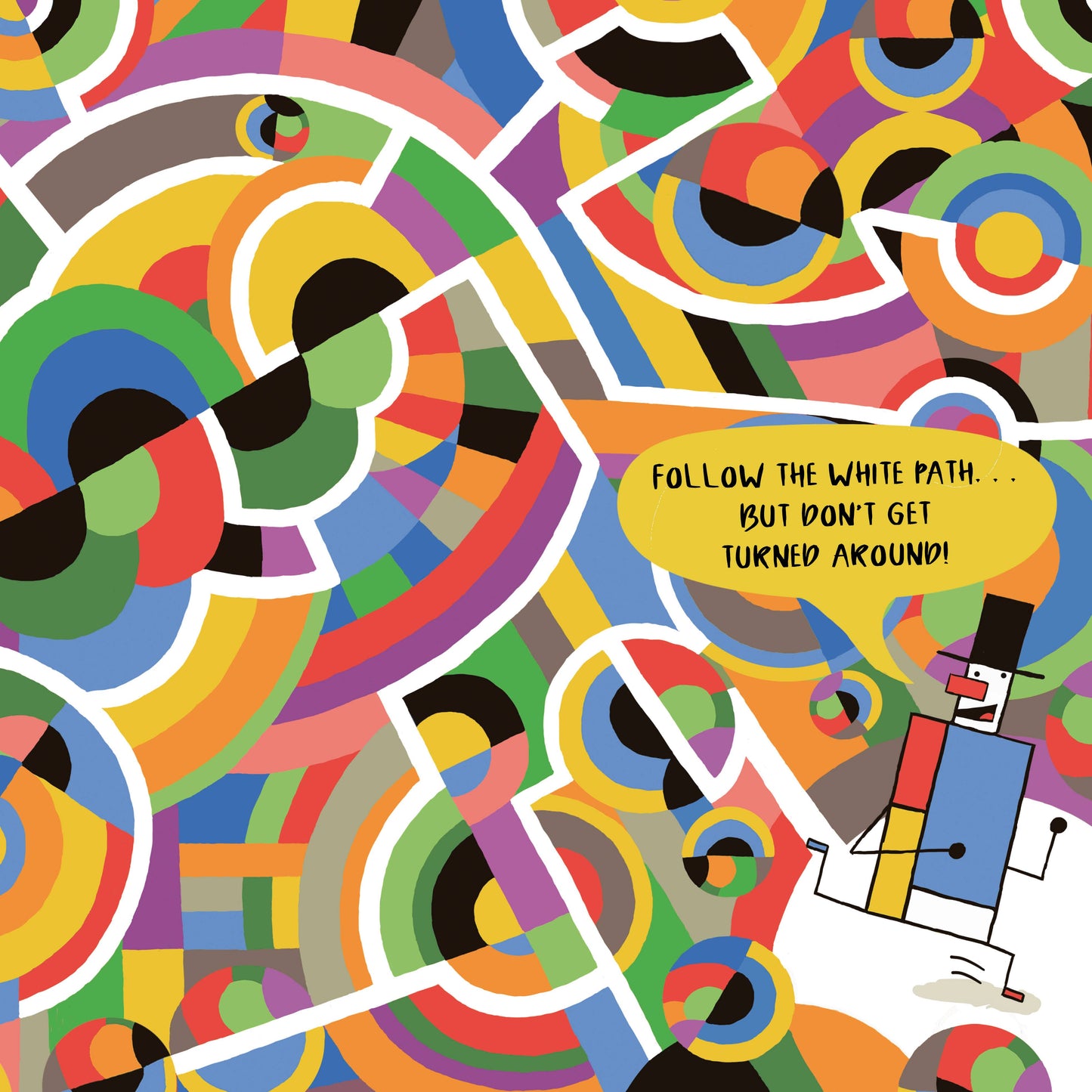 Schiffer Kids - Let's Go to the Museum: A Modern Art Adventure Maze Story Book