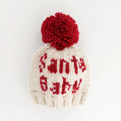 Huggalugs Santa Baby Hand-knit Beanie