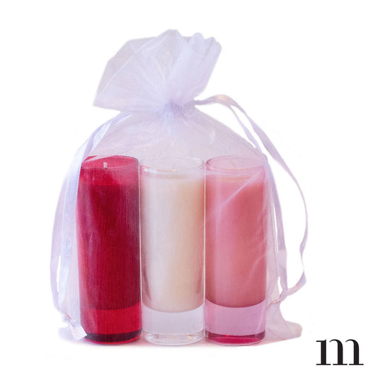 Mixture Home - No 27 Valentine 2oz Gift Set #27 Red, #27 Clear, & #27 Pink