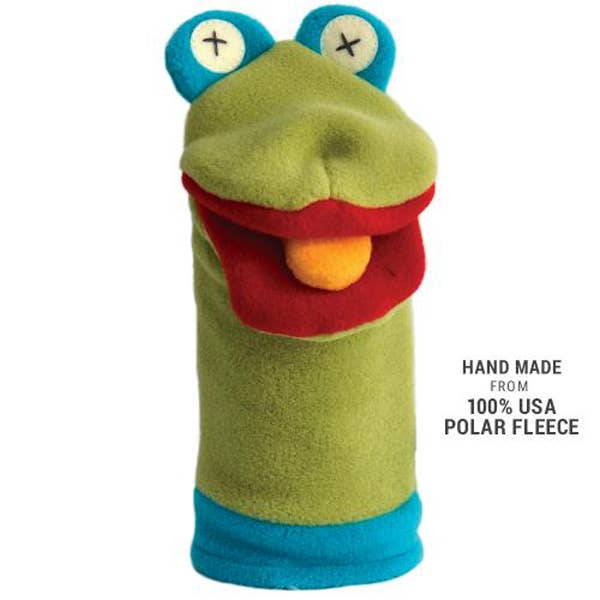 Cate and Levi - Frog Softy Puppet, Baby & Toddler Birthday Holiday Gifts