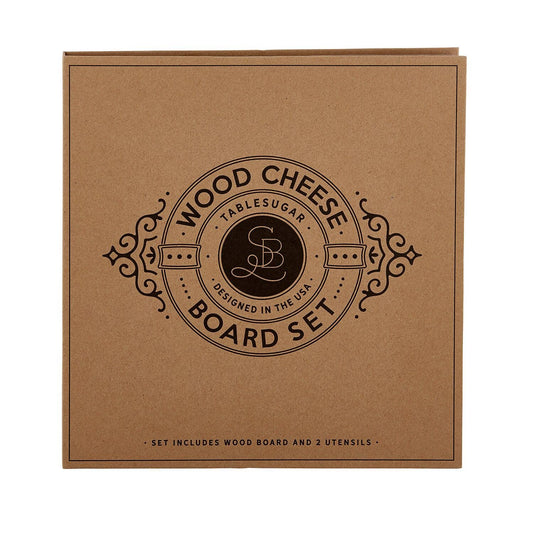 Santa Barbara Design Studio by Creative Brands - Wood Cheese Board Book Box
