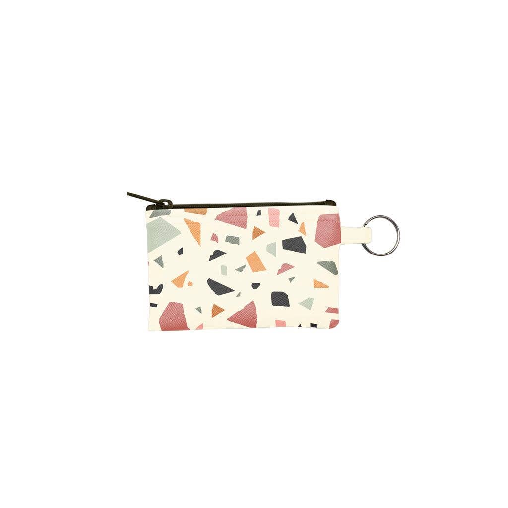 Talking Out of Turn - Penny Key Ring Terrazzo