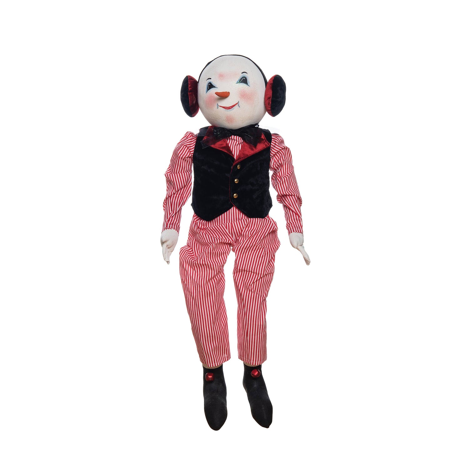 C&F Home - Sheldon Snowman Joe Spencer Gathered Traditions Art Doll