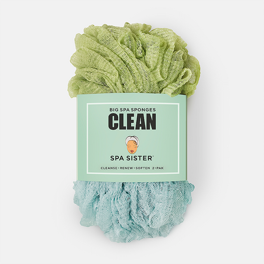 Clean Big Spa Sponges