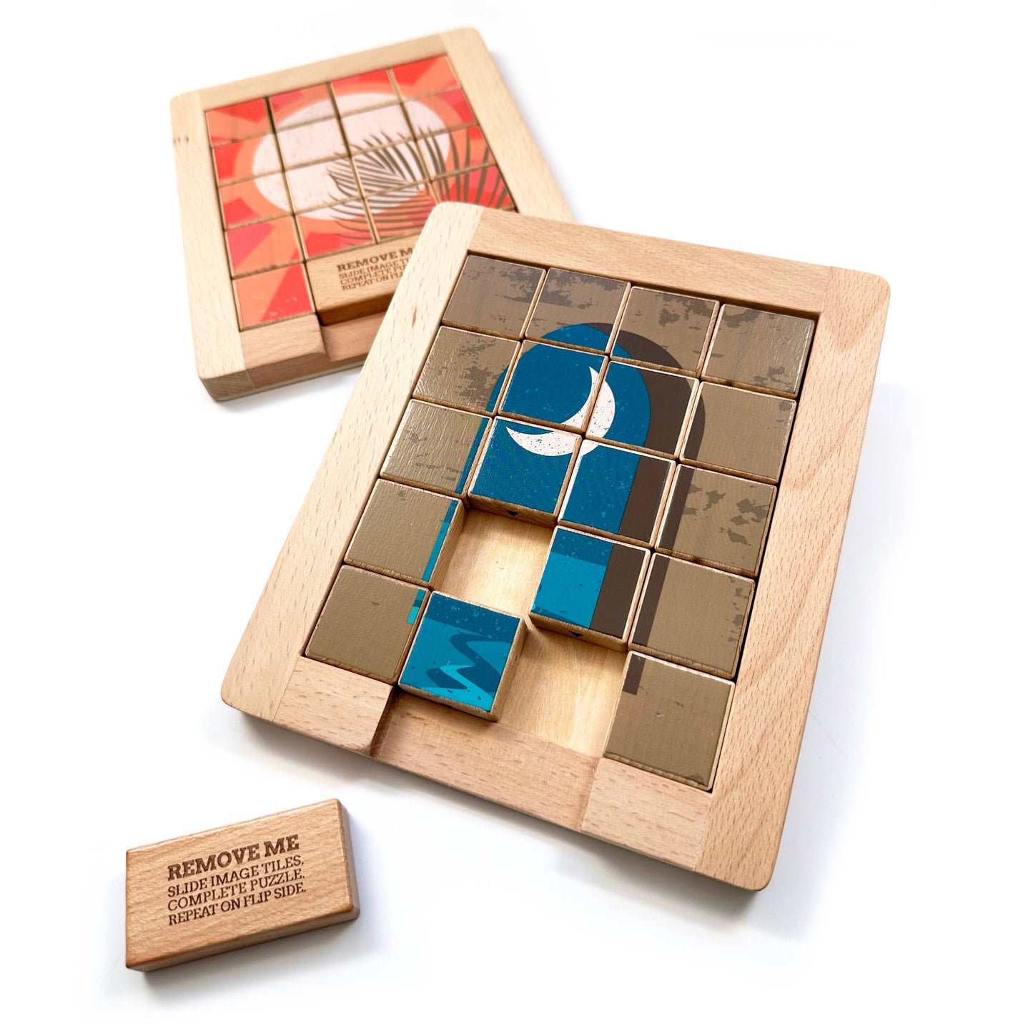 Trove - Dualities Wooden Sliding Puzzle Day v Night