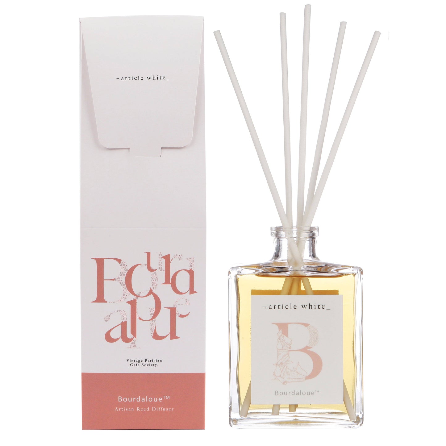 Article White - Bourdaloue Reed Diffuser 200ml