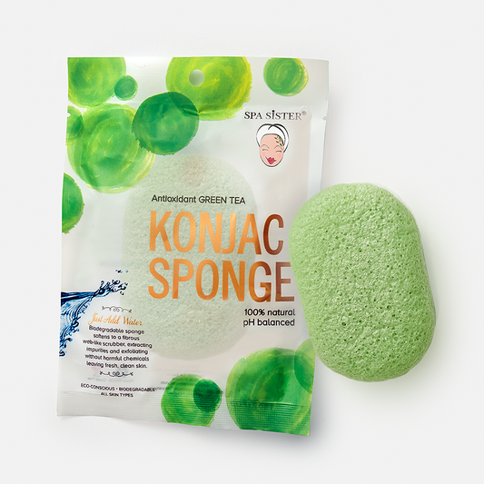 Konjac Sponge - Antioxidant Green Tea