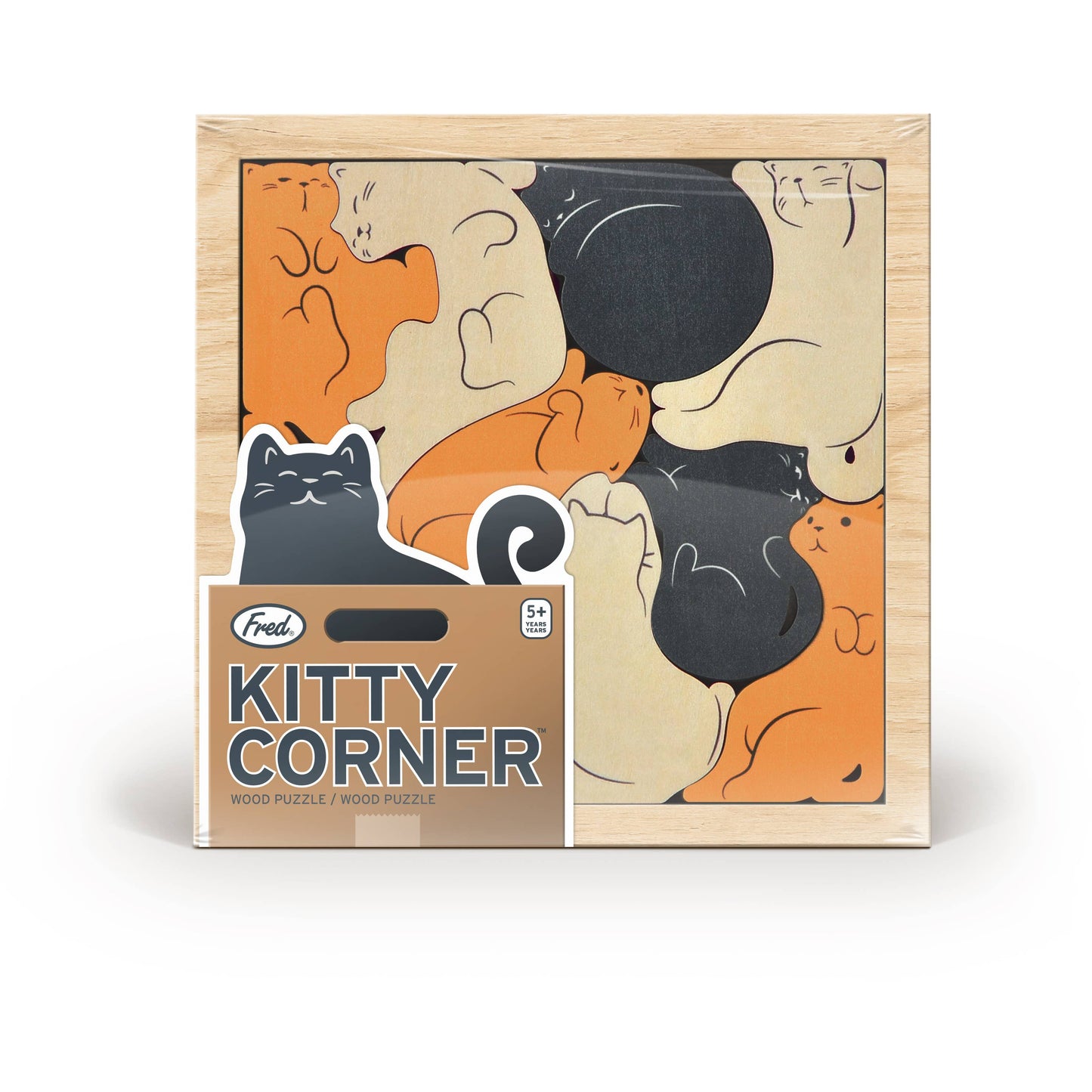 Kitty Corner- Wooden Puzzle