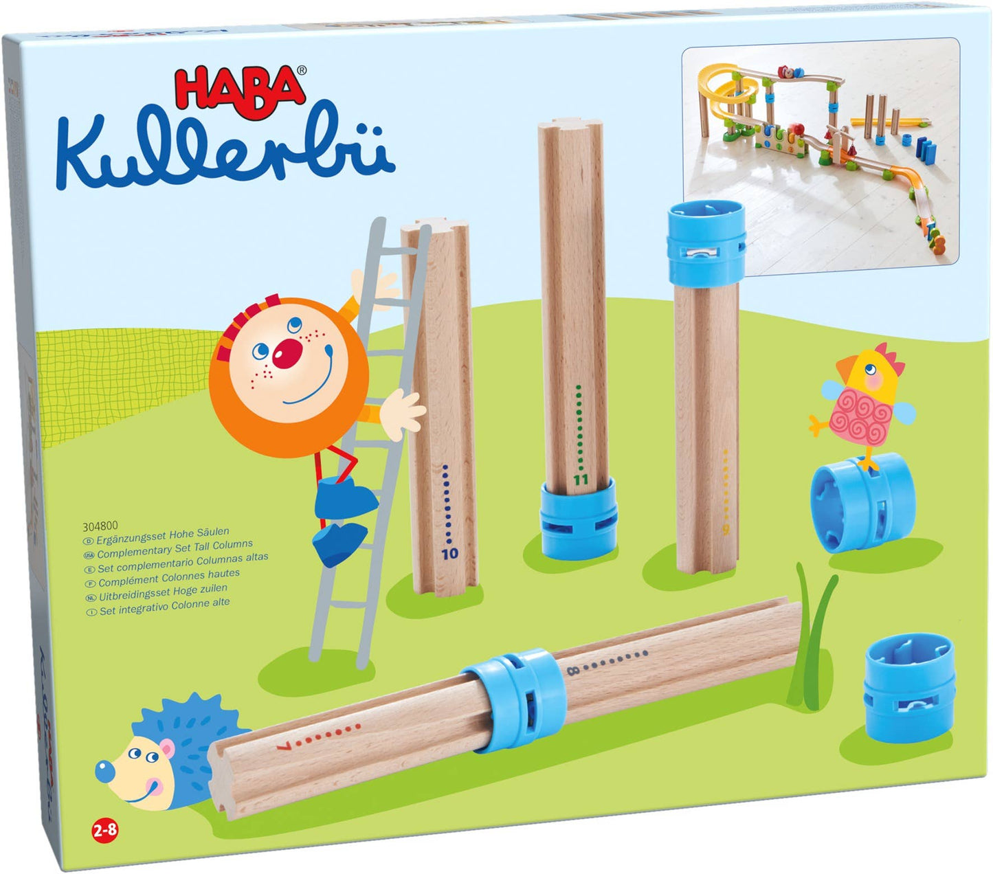 HABA USA - Kullerbu Complementary Set Tall Columns