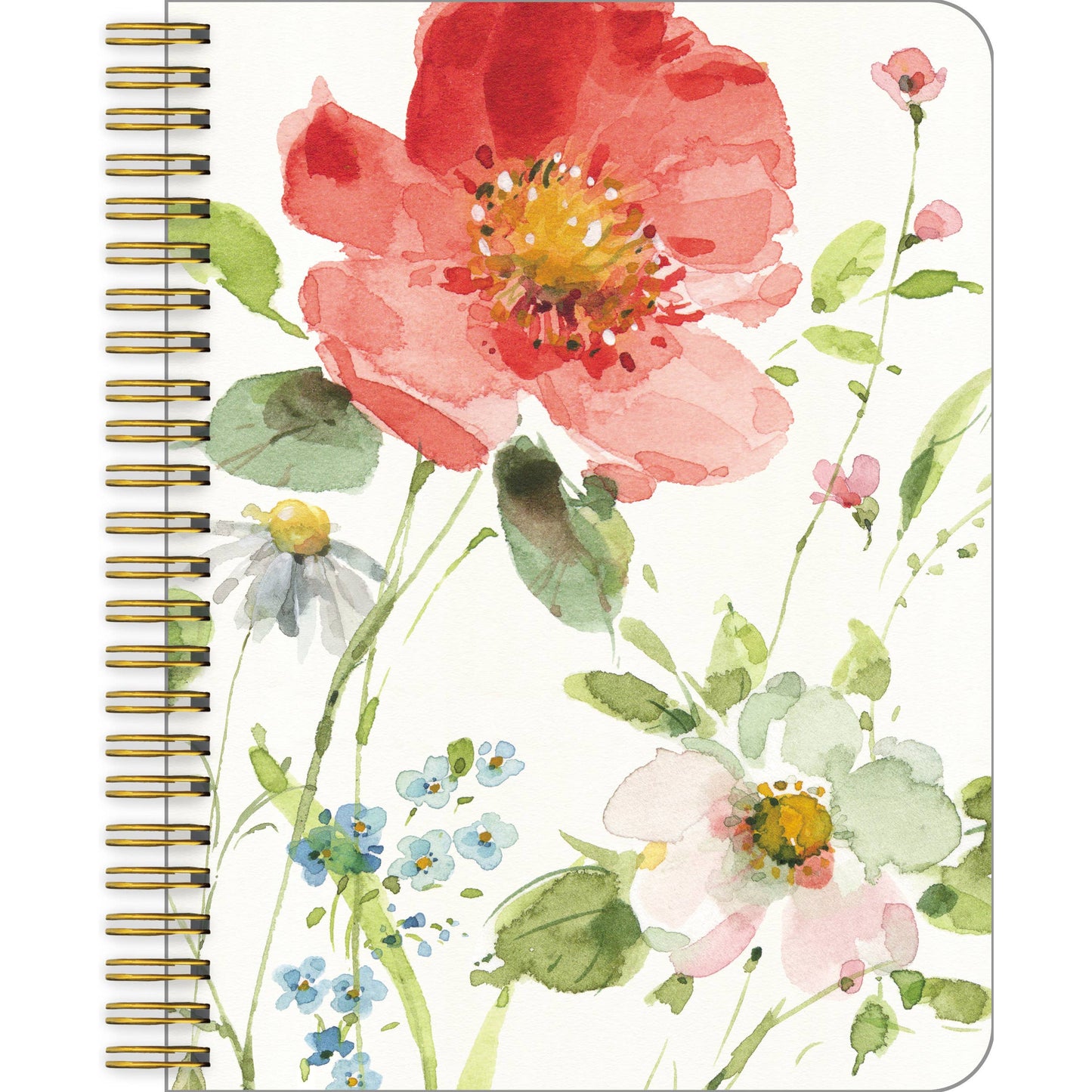 Colorful Meadow Medium Notebook