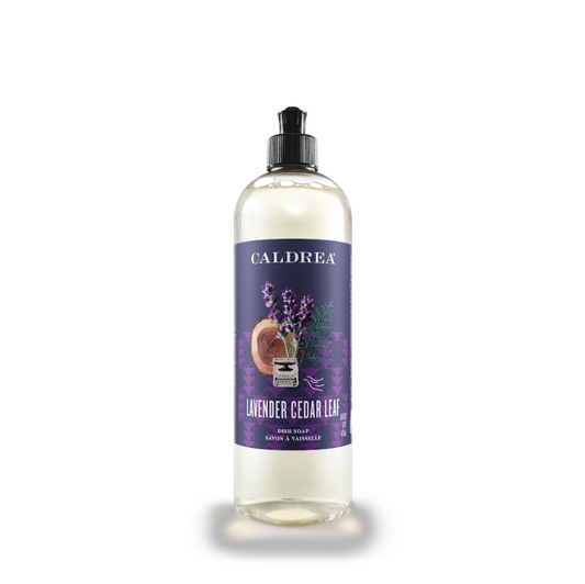 Caldrea - Lavender Cedar Leaf Dish Soap with Soap Bark & Aloe Vera