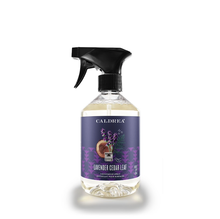 Caldrea - Lavender Cedar Leaf Countertop Spray with Vegetable Protein