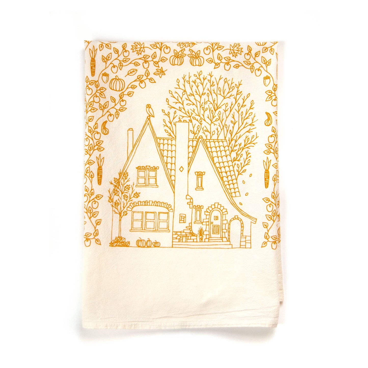 Little Things Studio - The Four Seasons Tea Towel - Fall