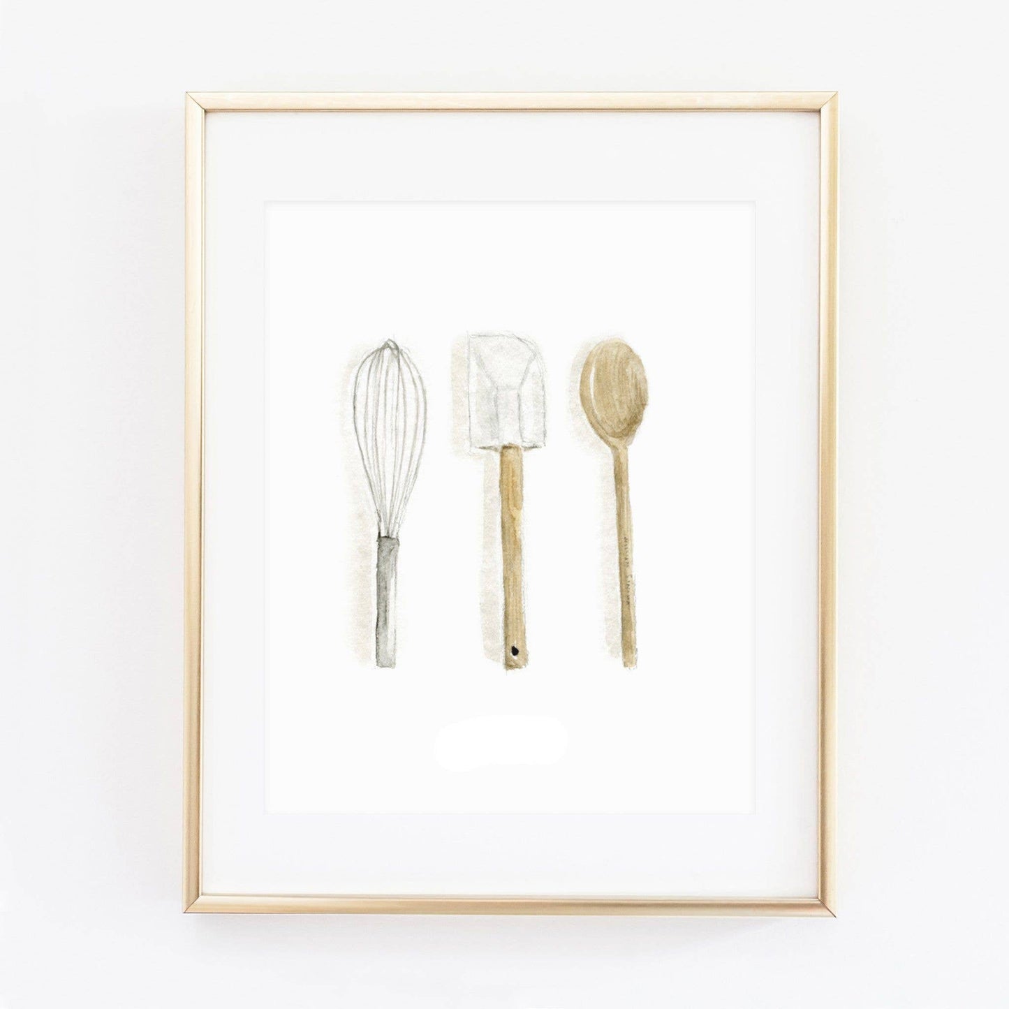 emily lex studio - utensils art print